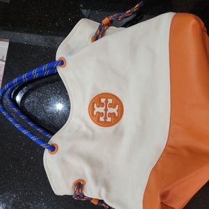 Tory Burch canvas tote bag